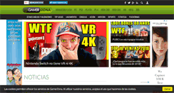 Desktop Screenshot of gamerzona.com